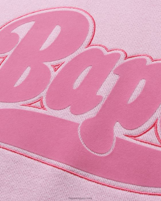sudadera extragrande con capucha mujer rosa 26D80980 A Bathing Ape