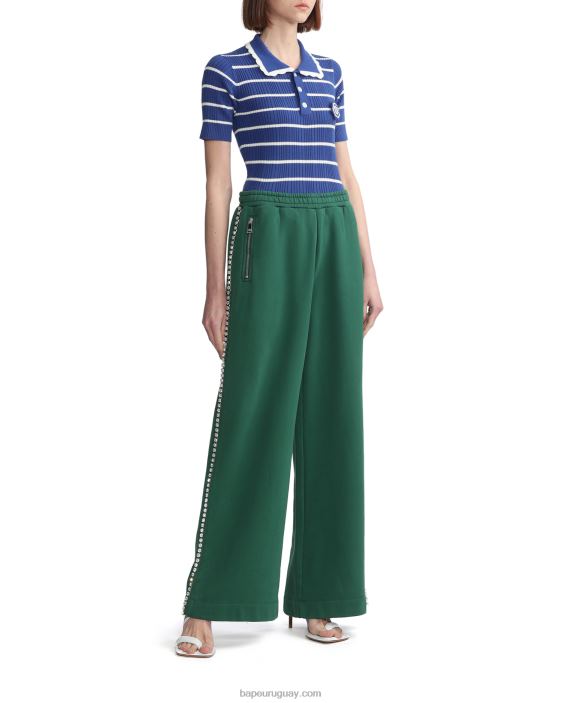 top tejido a rayas mujer azul 26D80788 A Bathing Ape