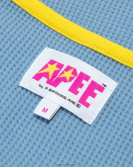 chaleco gráfico mujer azul acido 26D80947 A Bathing Ape