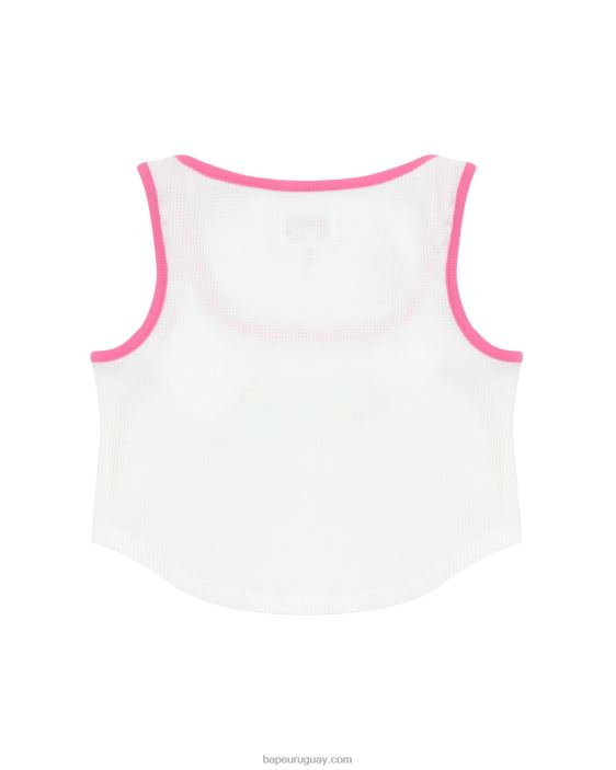 chaleco gráfico mujer pared blanca 26D80948 A Bathing Ape