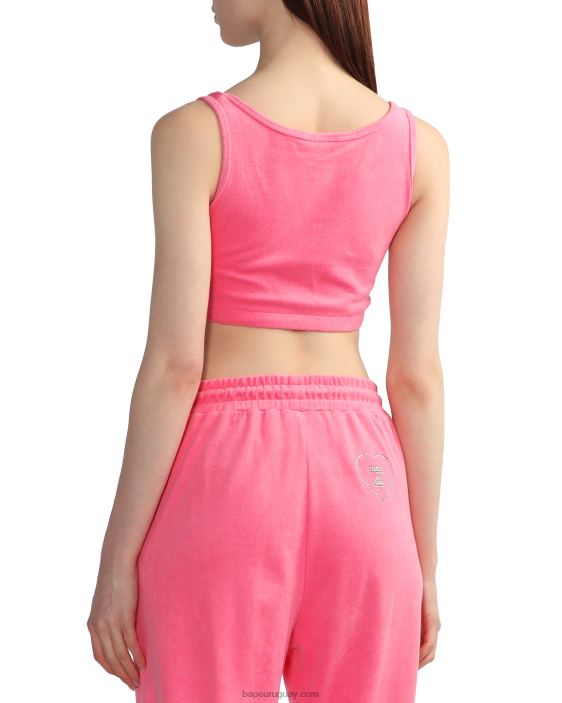 top corto de rizo mujer rosa 26D80827 A Bathing Ape