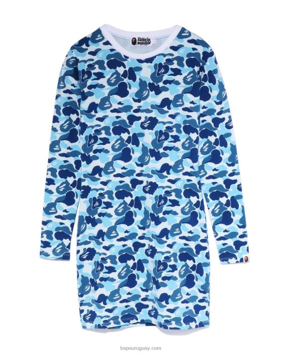 bodycon de camuflaje abc mujer azul 26D80862 A Bathing Ape