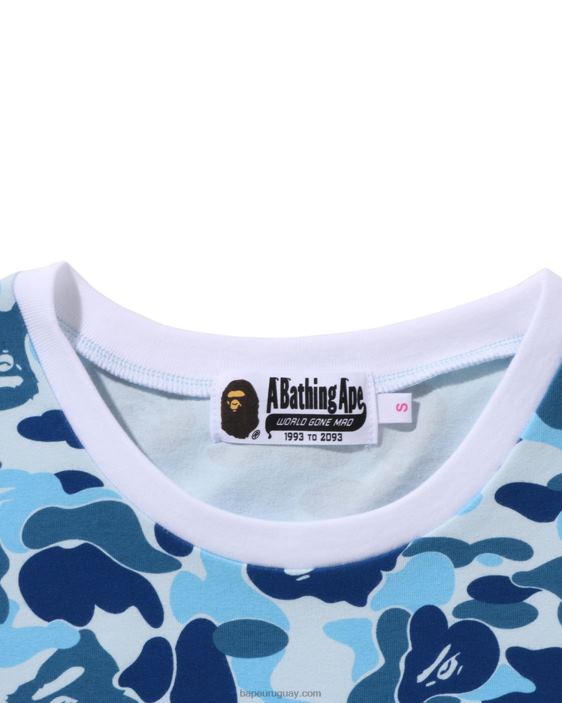bodycon de camuflaje abc mujer azul 26D80862 A Bathing Ape