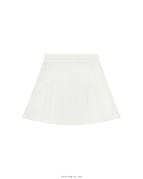 minifalda plisada mujer pared blanca 26D80969 A Bathing Ape