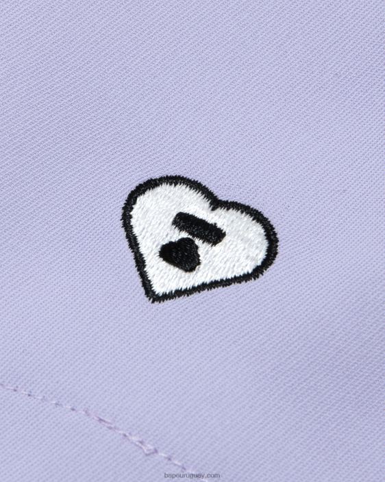 minifalda plisada mujer uva ahumada 26D80968 A Bathing Ape