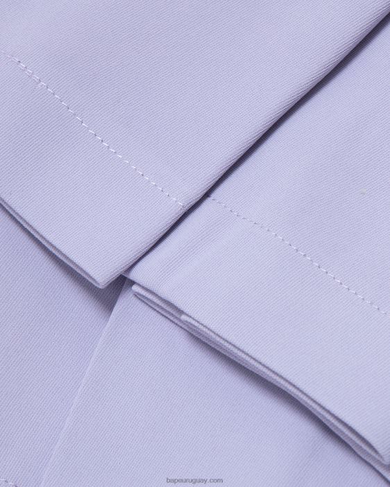 minifalda plisada mujer uva ahumada 26D80968 A Bathing Ape