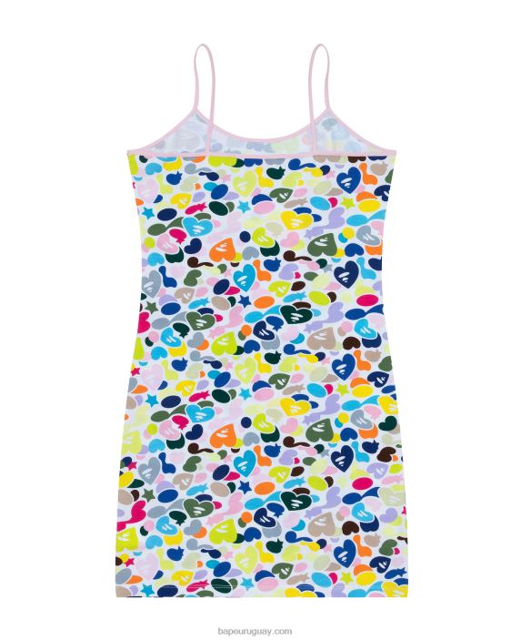 vestido con estampado del logo mujer caso 26D80959 A Bathing Ape