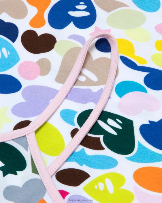 vestido con estampado del logo mujer caso 26D80959 A Bathing Ape