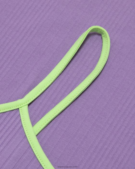 vestido con estampado del logo mujer púrpura 26D80962 A Bathing Ape