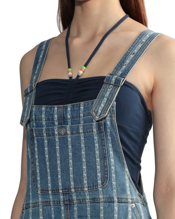 vestido de mezclilla a rayas mujer mezclilla 26D80832 A Bathing Ape