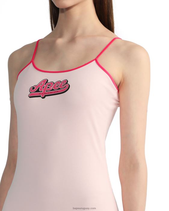 vestido gráfico mujer rosa 26D80803 A Bathing Ape