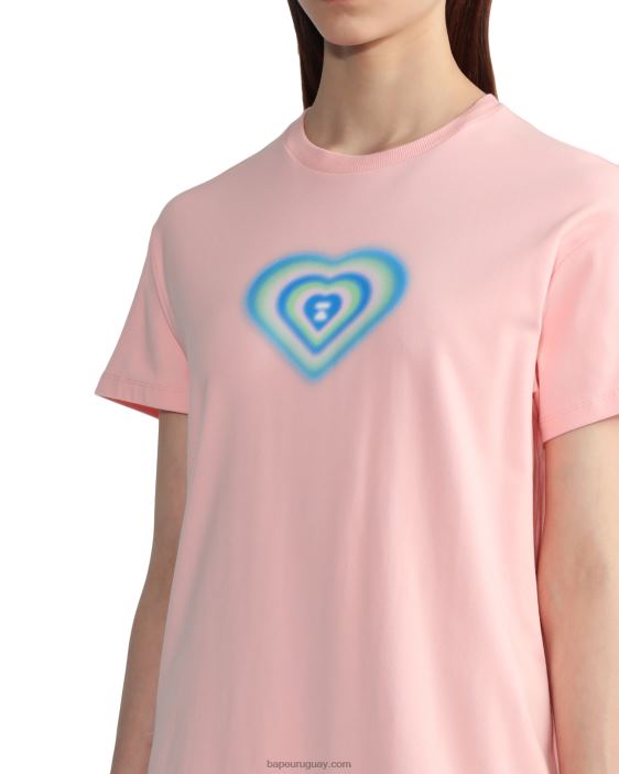 vestido gráfico mujer rosa 26D80816 A Bathing Ape