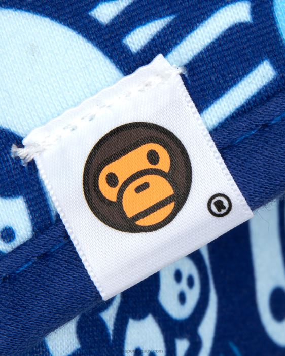 pantuflas bebe milo mujer azul 26D801218 A Bathing Ape