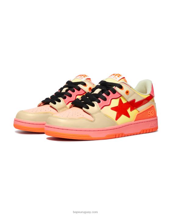 sk8 sta #1 mujer naranja 26D801238 A Bathing Ape