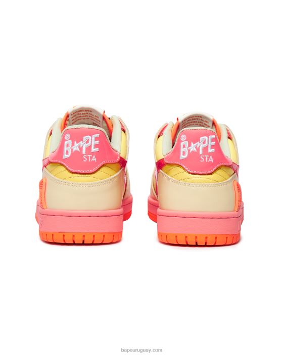 sk8 sta #1 mujer naranja 26D801238 A Bathing Ape