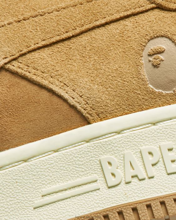 zapatillas mujer beige 26D801246 A Bathing Ape