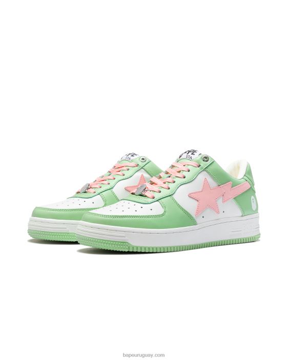 zapatillas mujer verde claro 26D801252 A Bathing Ape