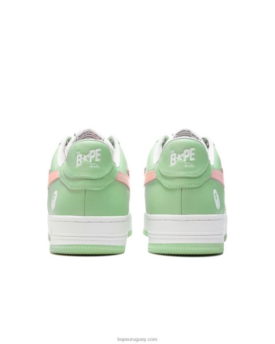 zapatillas mujer verde claro 26D801252 A Bathing Ape