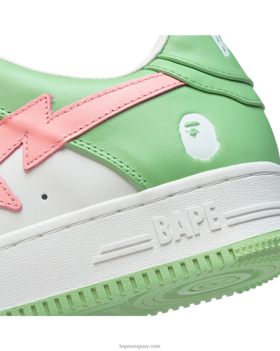 zapatillas mujer verde claro 26D801252 A Bathing Ape