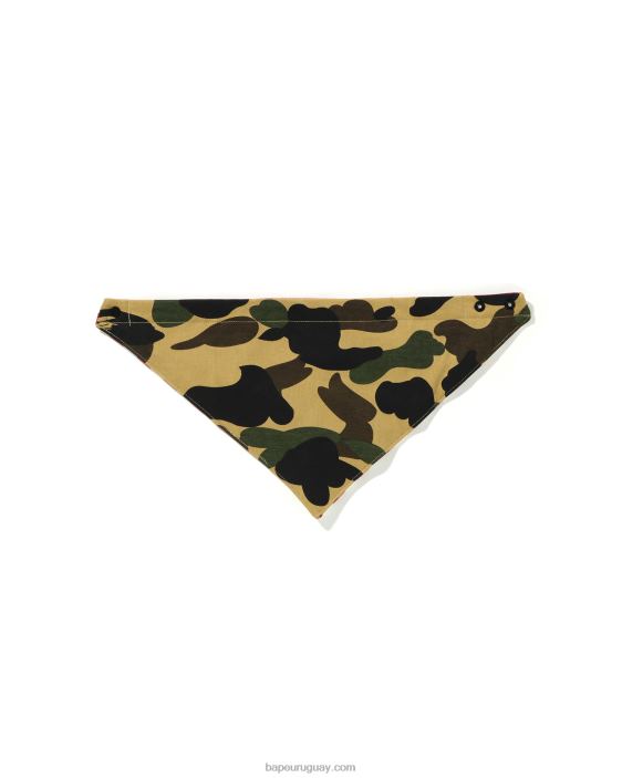 Babero bandana 1st camo niños amarillo 26D801632 A Bathing Ape