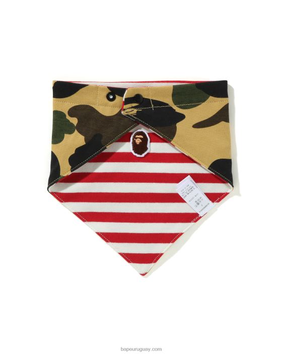 Babero bandana 1st camo niños amarillo 26D801632 A Bathing Ape