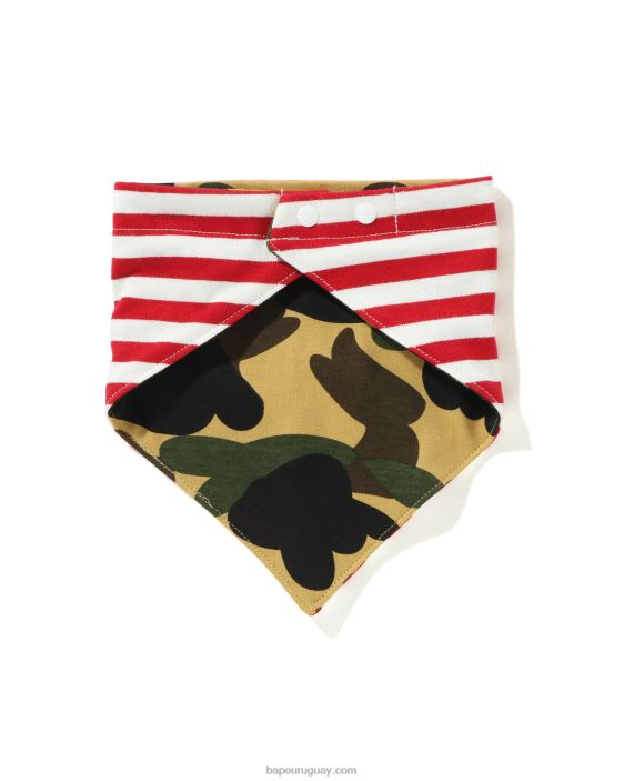 Babero bandana 1st camo niños amarillo 26D801632 A Bathing Ape