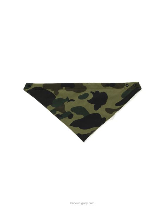Babero bandana 1st camo niños ejercito verde 26D801631 A Bathing Ape