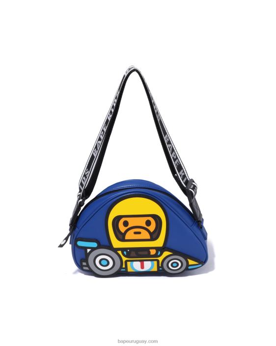 bolso de hombro de carreras baby milo niños azul 26D801730 A Bathing Ape