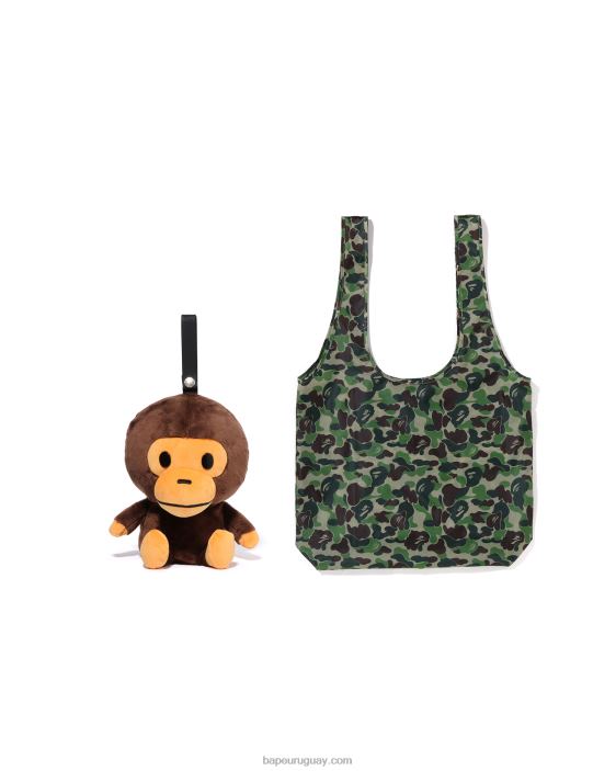bolso ecologico peluche milo niños marrón 26D801275 A Bathing Ape