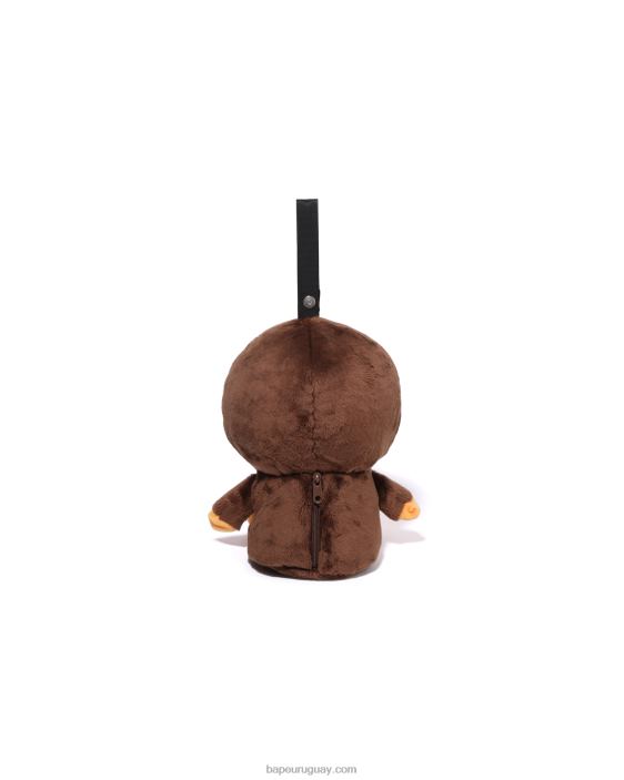 bolso ecologico peluche milo niños marrón 26D801275 A Bathing Ape