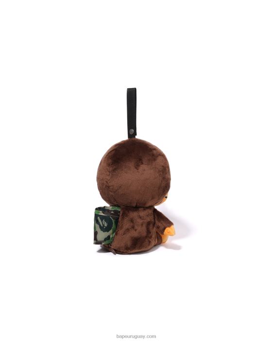bolso ecologico peluche milo niños marrón 26D801275 A Bathing Ape