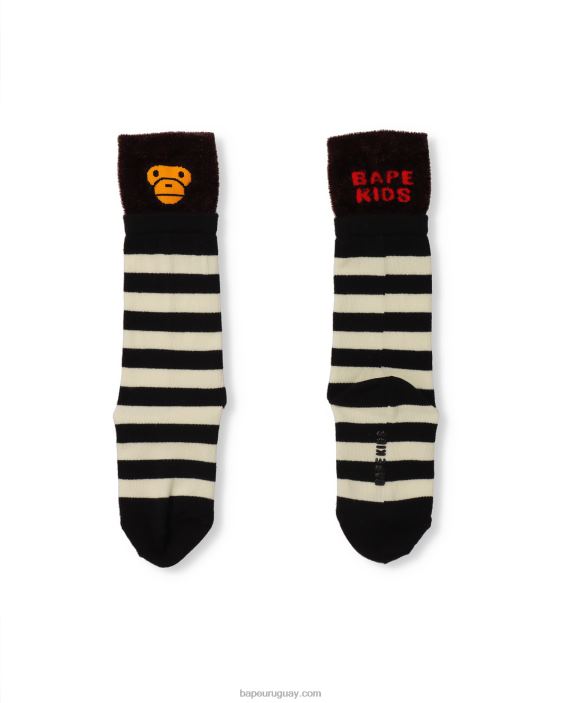 calcetines a capas baby milo niños negro 26D801769 A Bathing Ape