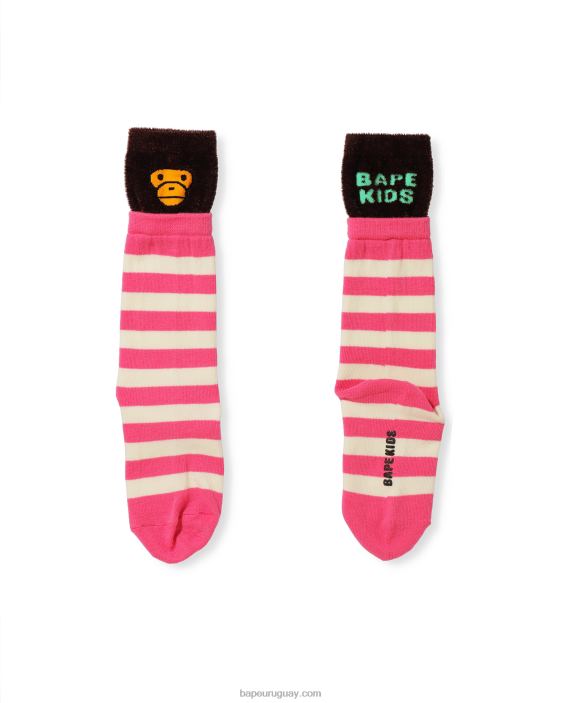 calcetines a capas baby milo niños rosa 26D801770 A Bathing Ape