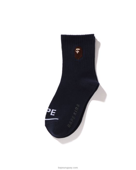 calcetines de canalé con cabeza niños Azul marino 26D801680 A Bathing Ape