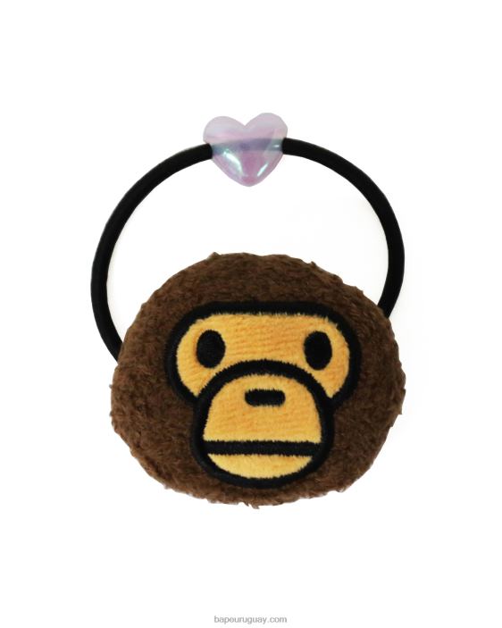 accesorio de goma para el pelo baby milo niños marrón 26D801780 A Bathing Ape