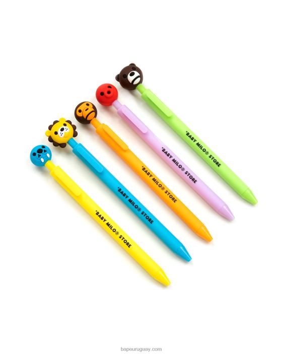 Juego de bolígrafos Baby Milo. niños caso 26D801101 A Bathing Ape