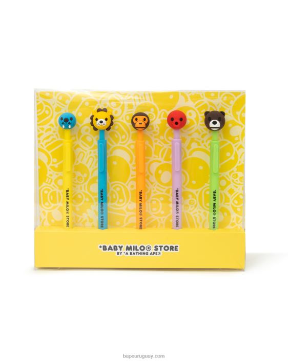 Juego de bolígrafos Baby Milo. niños caso 26D801101 A Bathing Ape