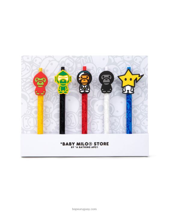 juego de bolígrafos baby milo niños caso 26D801606 A Bathing Ape
