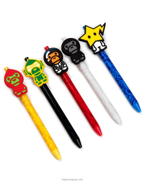 juego de bolígrafos baby milo niños caso 26D801606 A Bathing Ape