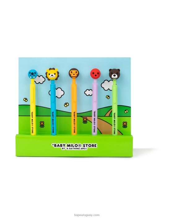 juego de bolígrafos mecánicos baby milo niños caso 26D801102 A Bathing Ape