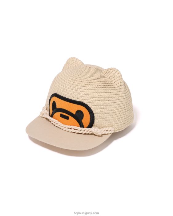 gorra baby milo niños beige 26D801705 A Bathing Ape