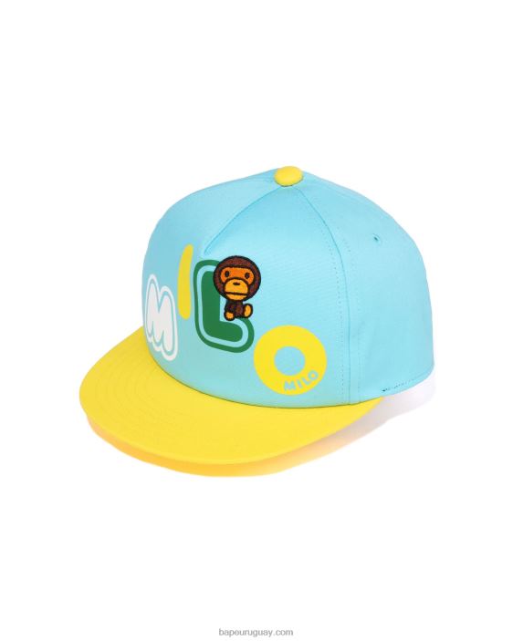 gorra con fuente baby milo niños azul claro 26D801344 A Bathing Ape
