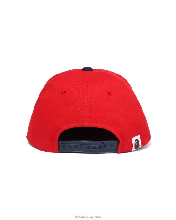 gorra con fuente baby milo niños rojo brillante 26D801345 A Bathing Ape