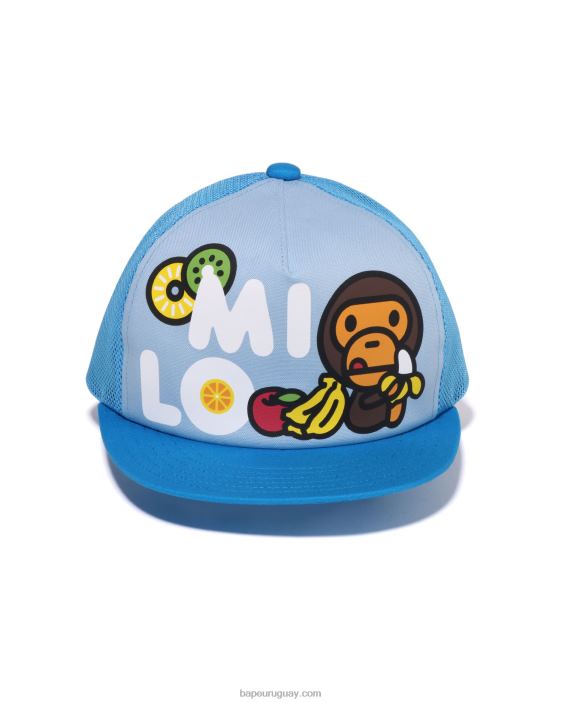 gorra de malla baby milo frutas niños azul 26D801330 A Bathing Ape