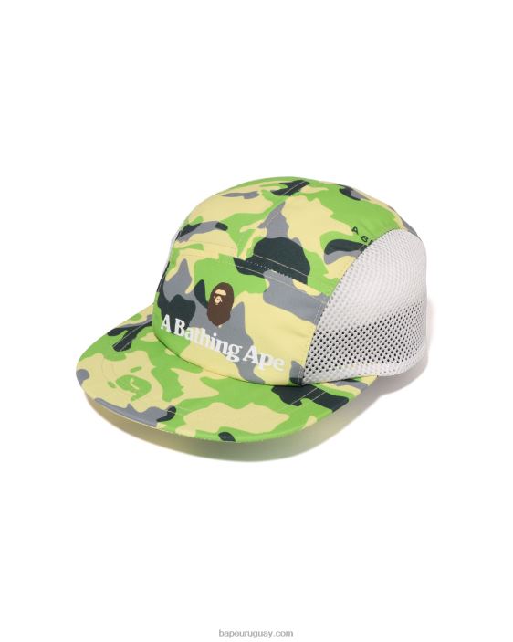 gorra jet de camuflaje de bosque niños ejercito verde 26D801341 A Bathing Ape