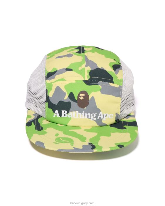 gorra jet de camuflaje de bosque niños ejercito verde 26D801341 A Bathing Ape