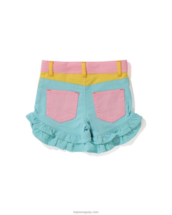 shorts con volantes y fresas niños caso 26D801721 A Bathing Ape