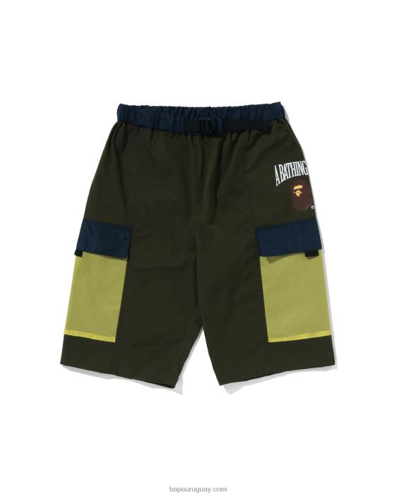 shorts de malla con bolsillo niños selva profunda 26D801309 A Bathing Ape