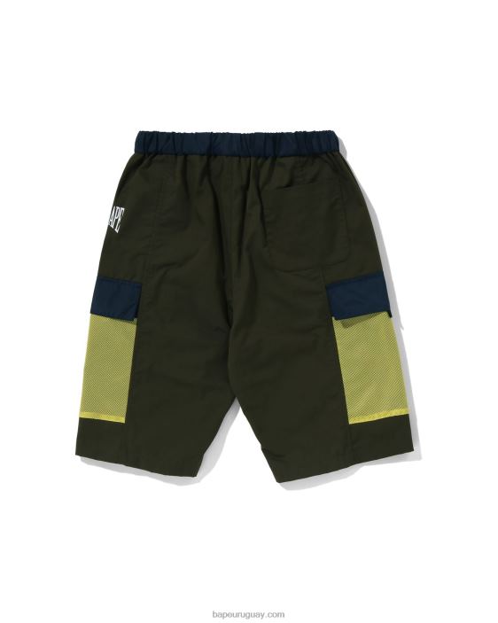 shorts de malla con bolsillo niños selva profunda 26D801309 A Bathing Ape