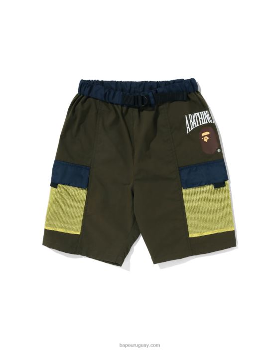 shorts de malla con bolsillo niños selva profunda 26D801311 A Bathing Ape
